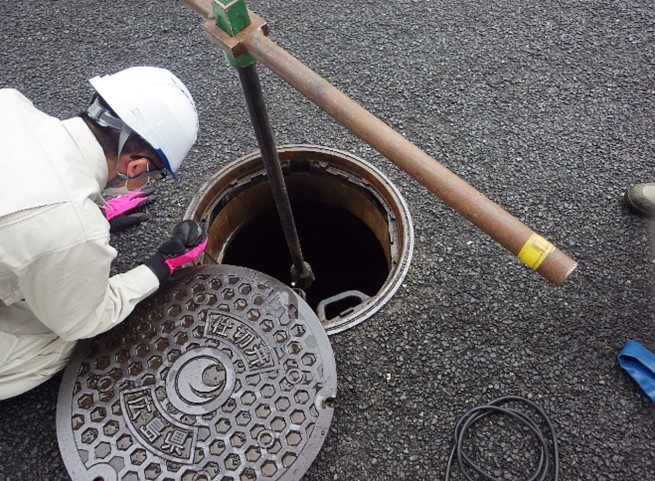 仕切弁の漏水